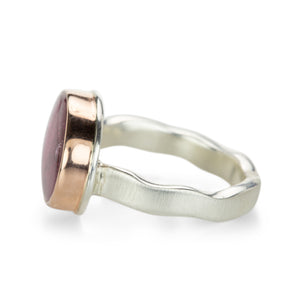 Jamie Joseph Oval Smooth Pink Tourmaline Ring | Quadrum Gallery