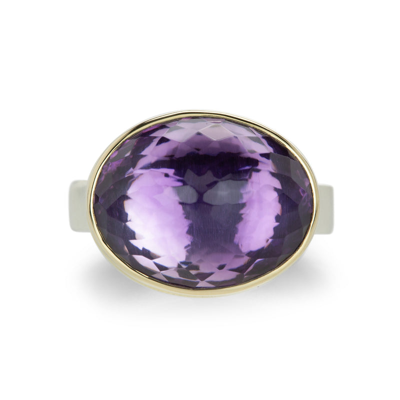 Jamie Joseph Oval Inverted Amethyst Ring | Quadrum Gallery