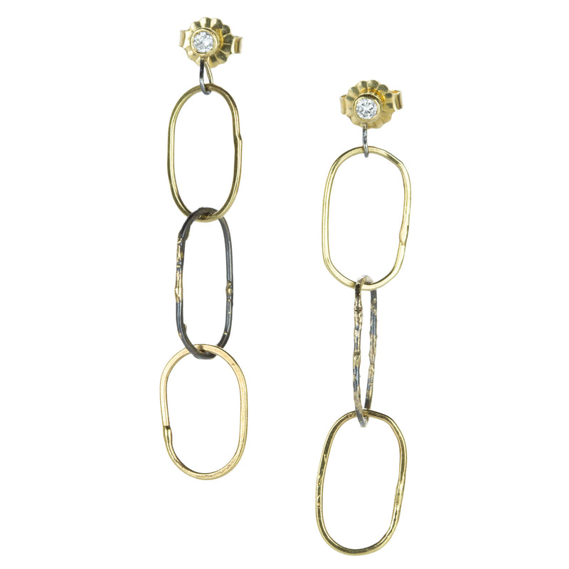 Kate Maller Breezy Chain Link Earrings | Quadrum Gallery