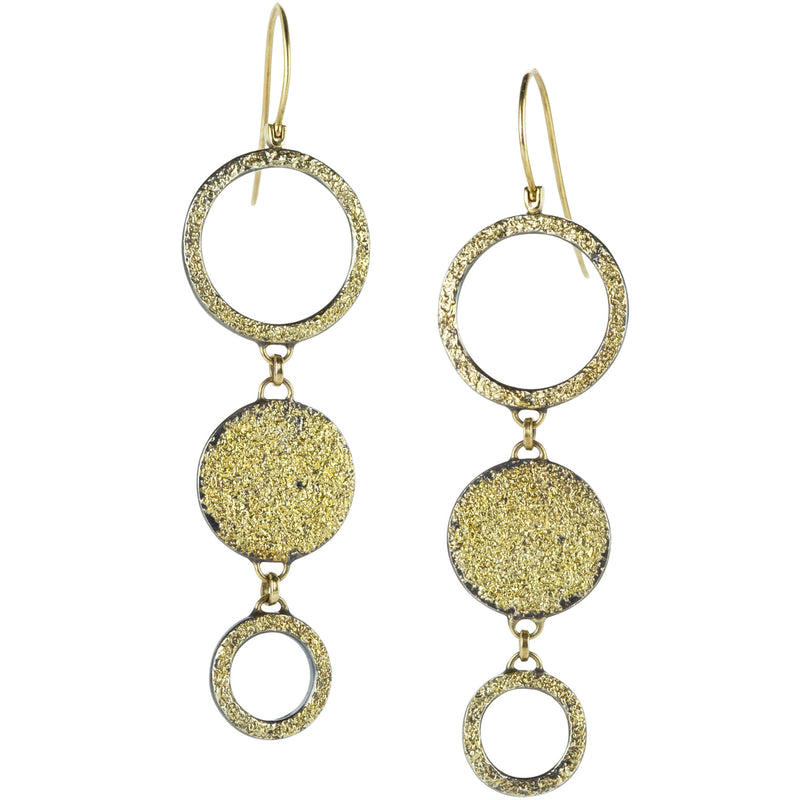 Kate Maller Dusted Orb Statement Earrings | Quadrum Gallery