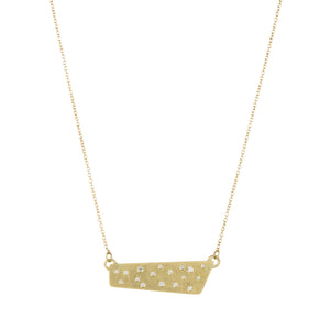 Kate Maller Scattered Diamond Pendant Necklace | Quadrum Gallery