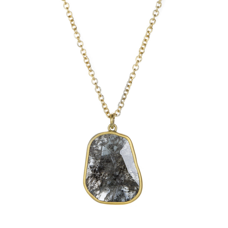 Lola Brooks 18k Diamond Shard Pendant Necklace | Quadrum Gallery