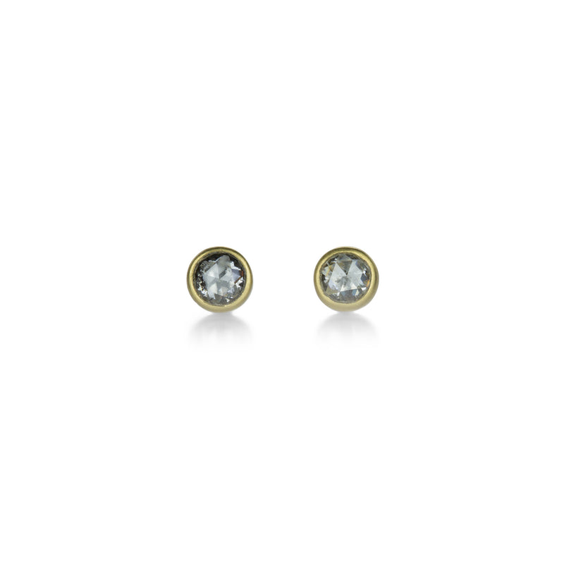 Lola Brooks Round Salt & Pepper Diamond Studs | Quadrum Gallery