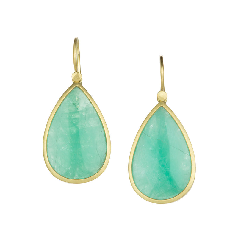 Lola Brooks Brazilian Emerald Drop Earrings | Quadrum Gallery