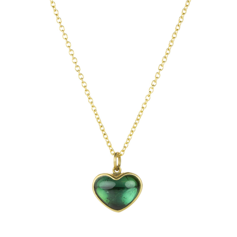 Lola Brooks Green Tourmaline Sweetheart Necklace | Quadrum Gallery