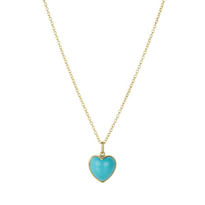 Lola Brooks Turquoise Sweetheart Necklace  | Quadrum Gallery