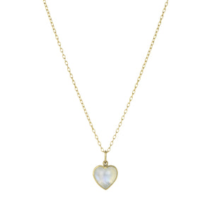 Lola Brooks Moonstone Sweetheart Necklace  | Quadrum Gallery