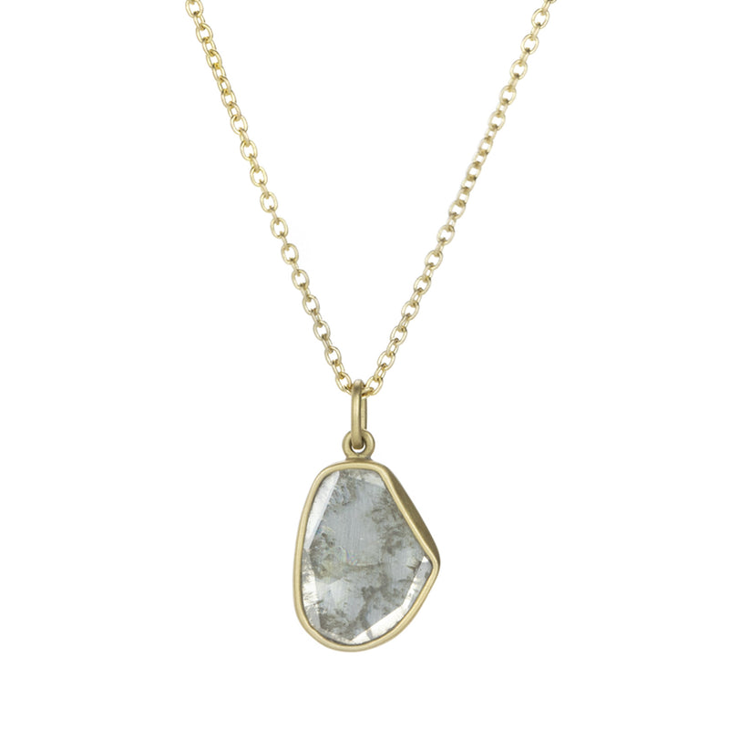 Lola Brooks 18k Shard Diamond Pendant Necklace  | Quadrum Gallery