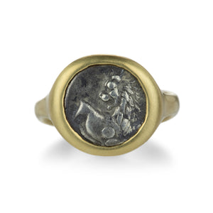 Lola Brooks Ancient Greek Coin Ring | Quadrum Gallery