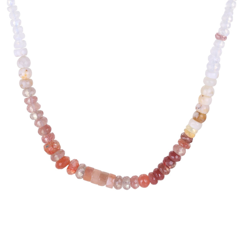Lena Skadegard Moonstone, Andalusite and Opal Necklace | Quadrum Gallery