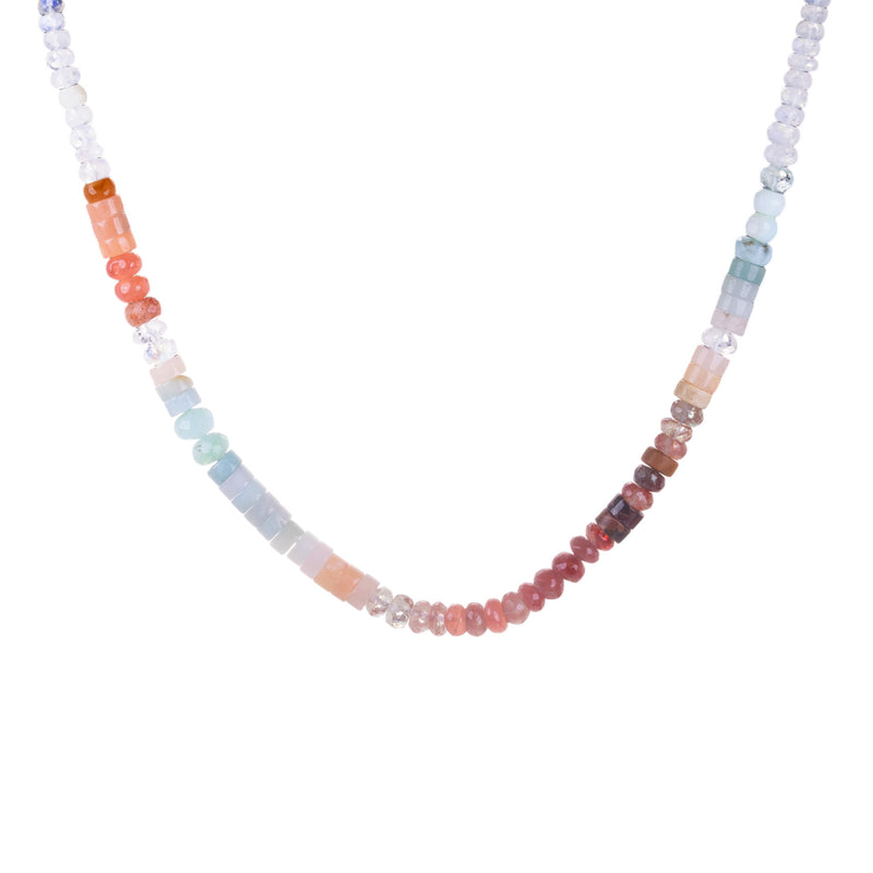 Lena Skadegard Multicolored Sunset Beaded Necklace | Quadrum Gallery