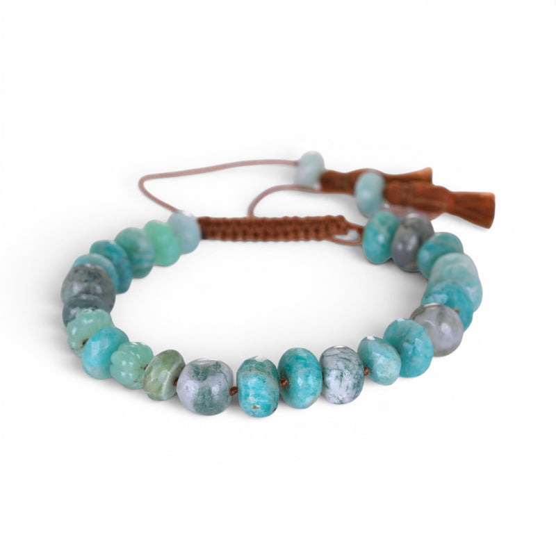 Lena Skadegard Chrysoprase, Amazonite and Agate Bracelet | Quadrum Gallery