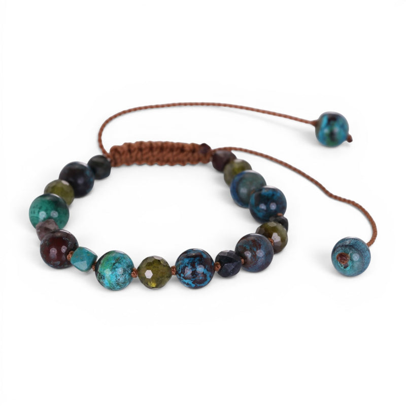 Lena Skadegard Turquoise and Tourmaline Tassel Bracelet | Quadrum Gallery