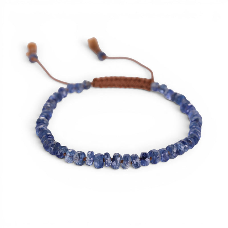 Lena Skadegard Knotted Kyanite Double Tassel Bracelet | Quadrum Gallery