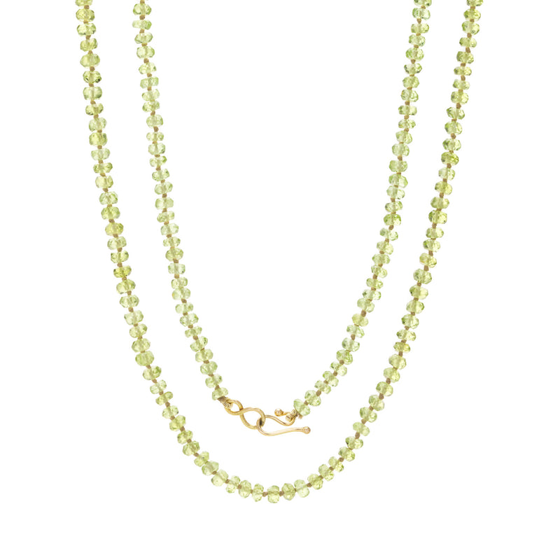 Lena Skadegard Faceted Peridot Bead Necklace | Quadrum Gallery