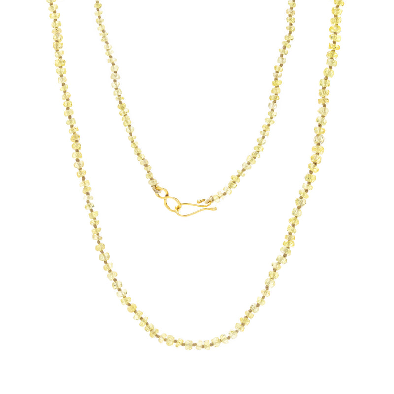 Lena Skadegard Yellow Sapphire Beaded Necklace | Quadrum Gallery