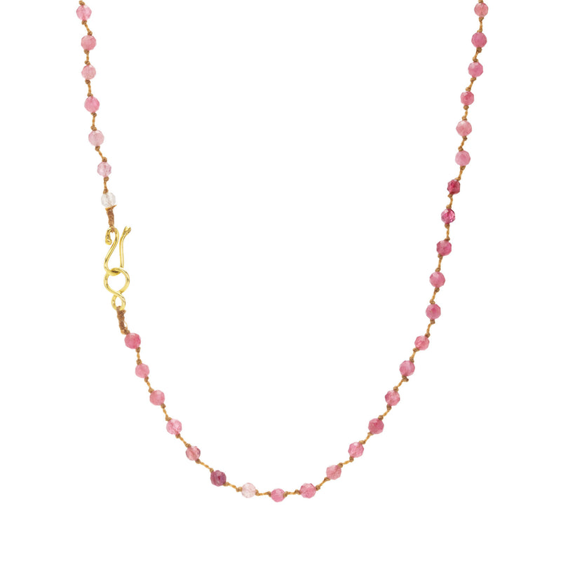 Lena Skadegard Faceted Pink Tourmaline Beaded Necklace | Quadrum Gallery