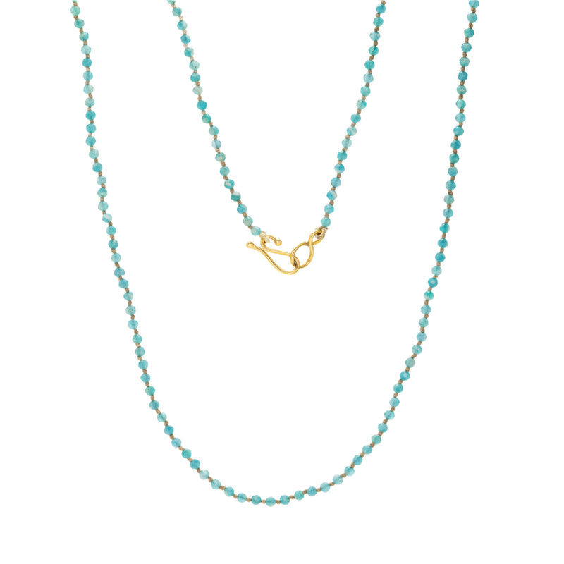 Lena Skadegard Beaded Amazonite Necklace | Quadrum Gallery