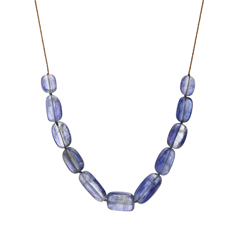 Lena Skadegard Smooth Kyanite Necklace | Quadrum Gallery