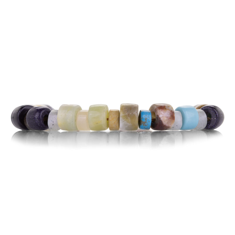 Lena Skadegard Mixed Gemstone Tradebead Bracelet | Quadrum Gallery