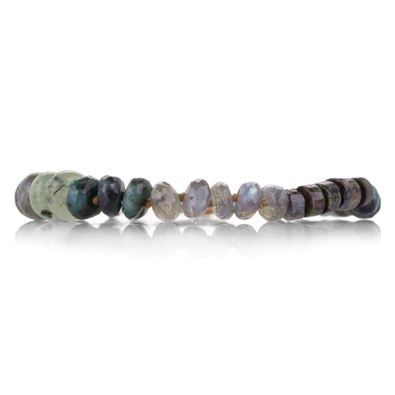 Lena Skadegard Labradorite, Emerald & Agate Bracelet | Quadrum Gallery