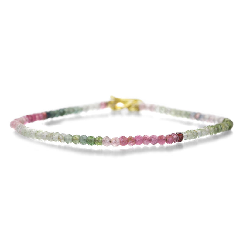 Lena Skadegard Multicolored Tourmaline Bead Bracelet | Quadrum Gallery