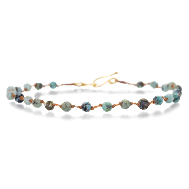 Lena Skadegard Knotted Turquoise Beaded Bracelet | Quadrum Gallery