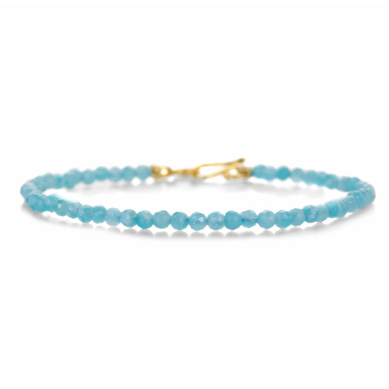 Lena Skadegard Faceted Amazonite Bead Bracelet | Quadrum Gallery