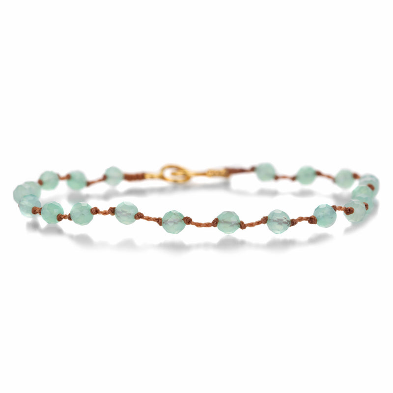 Lena Skadegard Faceted Chrysoprase Beaded Bracelet | Quadrum Gallery
