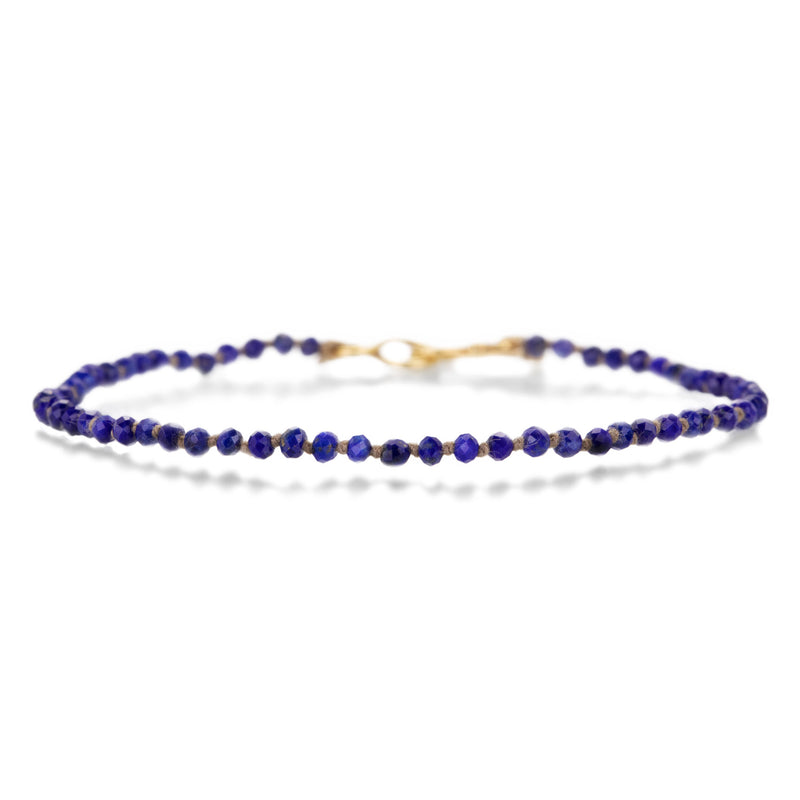 Lena Skadegard Knotted Lapis Beaded Bracelet | Quadrum Gallery