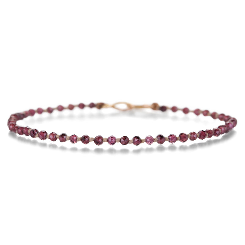 Lena Skadegard Knotted Garnet Bracelet | Quadrum Gallery
