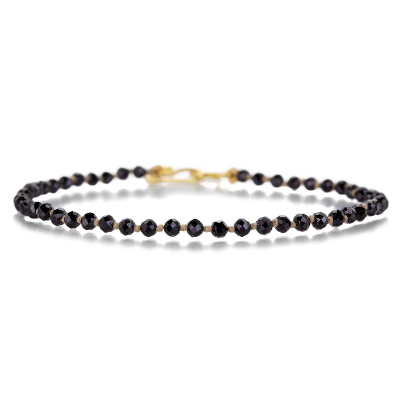 Lena Skadegard Knotted Black Spinel Bracelet | Quadrum Gallery