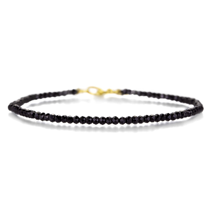 Lena Skadegard Faceted Black Spinel Beaded Bracelet | Quadrum Gallery