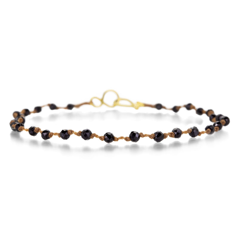 Lena Skadegard Knotted Black Spinel Beaded Bracelet | Quadrum Gallery