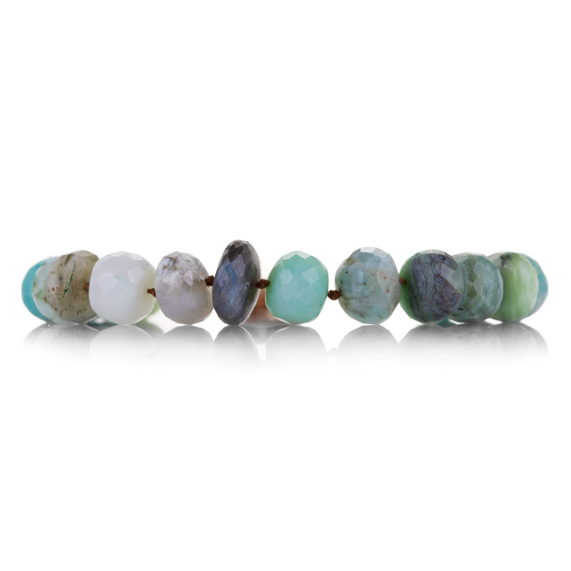 Lena Skadegard Light Green Mixed Gemstone Bracelet | Quadrum Gallery