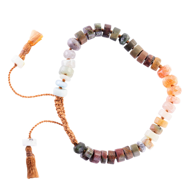 Lena Skadegard Rondelle Trade Bead Bracelet | Quadrum Gallery