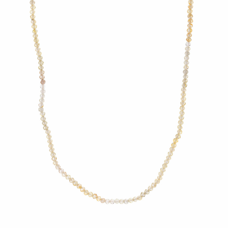 Lena Skadegard Zircon Beaded Necklace - 16" | Quadrum Gallery