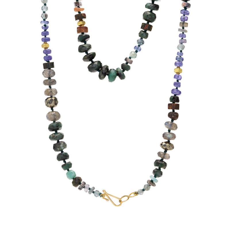 Lena Skadegard Mixed Gemstone Beaded Necklace | Quadrum Gallery