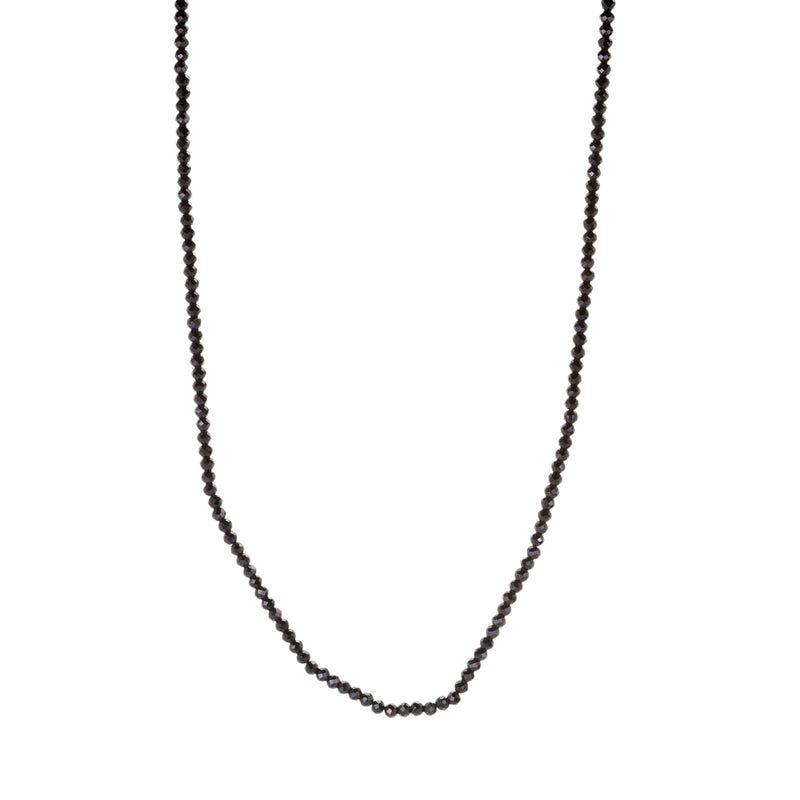 Lena Skadegard Black Spinel Beaded Necklace - 16" | Quadrum Gallery