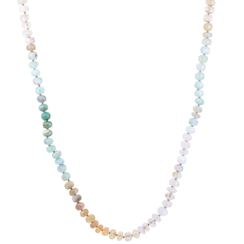 Lena Skadegard Green and Yellow Gemstone Necklace | Quadrum Gallery