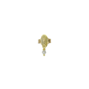 Lene Vibe Single Thorn Stud Earring with Diamond Drop | Quadrum Gallery