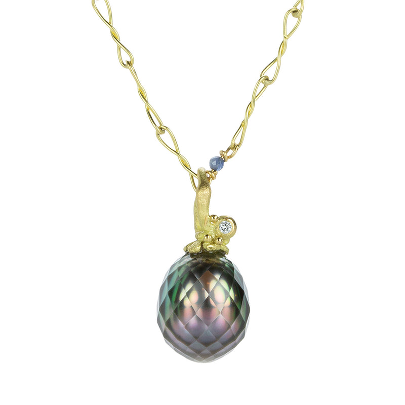 Lene Vibe Faceted Tahitian Pearl Pendant (Pendant Only) | Quadrum Gallery