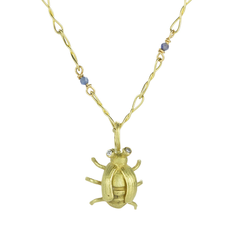 Lene Vibe Bug Pendant with Diamond Eyes (Pendant Only) | Quadrum Gallery
