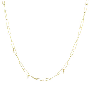 Lene Vibe Popsicle Chain with Diamond Beads | Quadrum Gallery