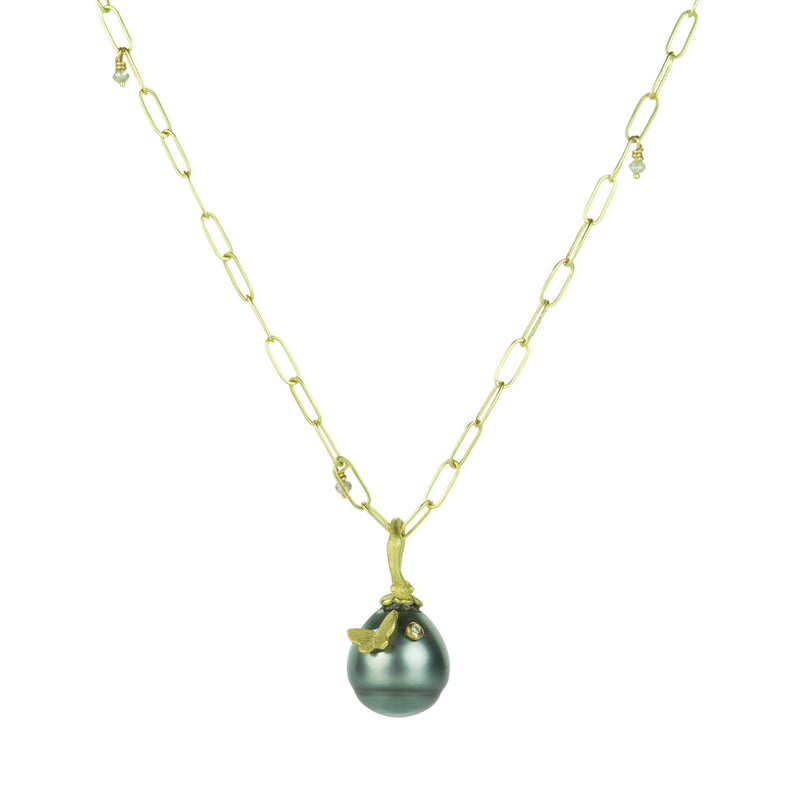 Lene Vibe Butterfly Tahitian Pearl Pendant (Pendant Only) | Quadrum Gallery