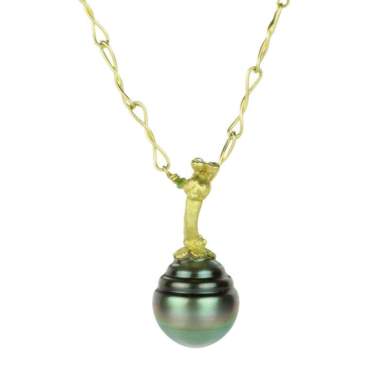 Lene Vibe Pearl Pendant with Ladybug (Pendant Only) | Quadrum Gallery