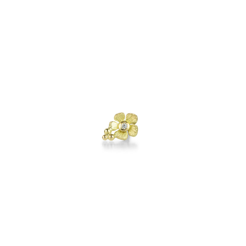 Lene Vibe 1/2 Pair 18k Flower Stud | Quadrum Gallery