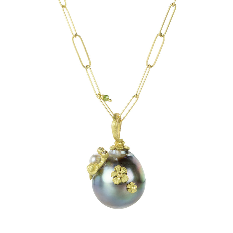 Lene Vibe Tahitian Pearl with Snail (Pendant Only) | Quadrum Gallery