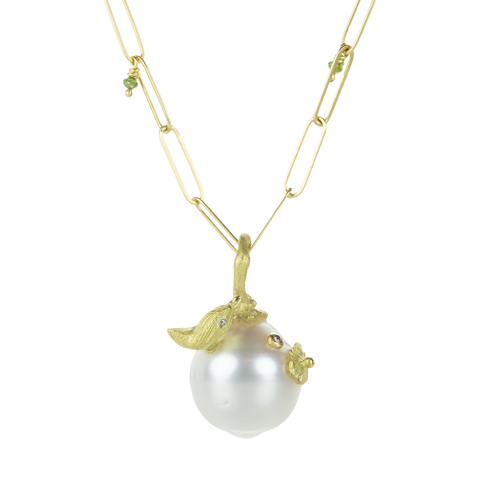 [SOMEWHERE BUTTER]★pendant center long top Sammi Large Pendant