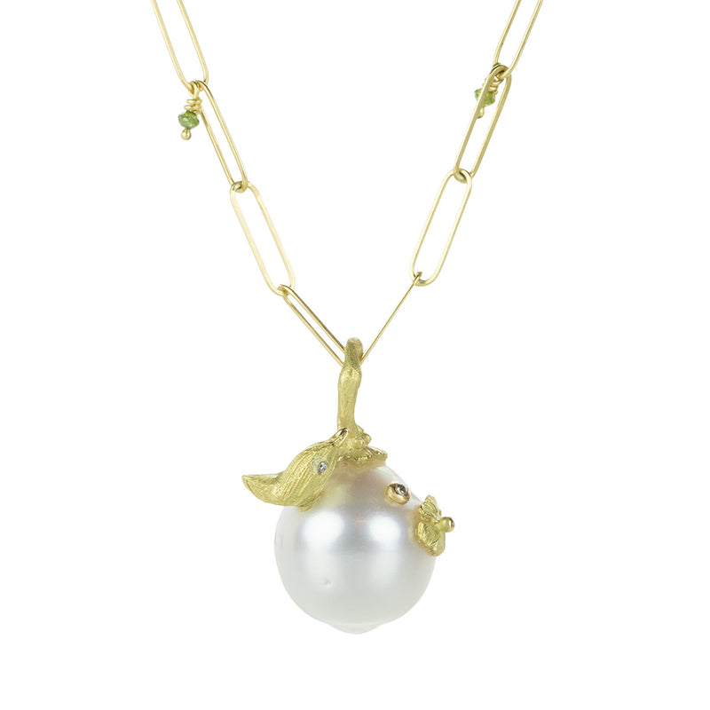 Lene Vibe South Sea Pearl with Bird (Pendant Only) | Quadrum Gallery